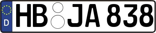 HB-JA838