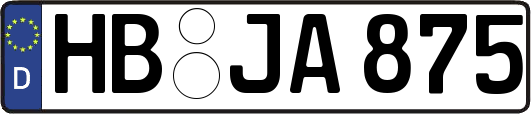 HB-JA875