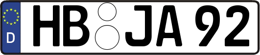 HB-JA92