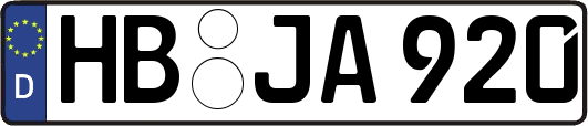 HB-JA920