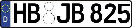HB-JB825