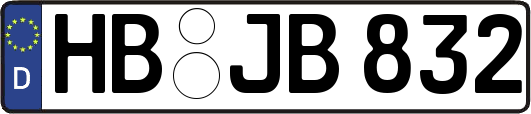 HB-JB832