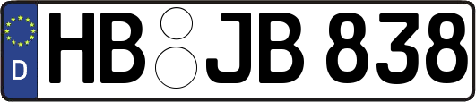 HB-JB838