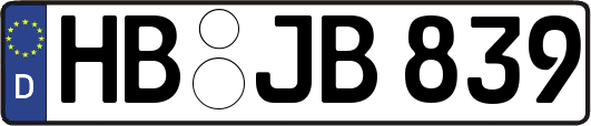 HB-JB839