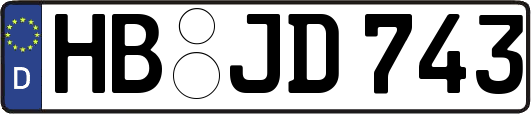 HB-JD743