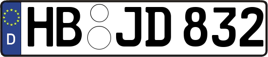 HB-JD832