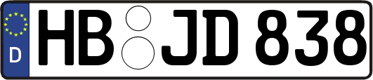 HB-JD838