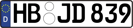 HB-JD839