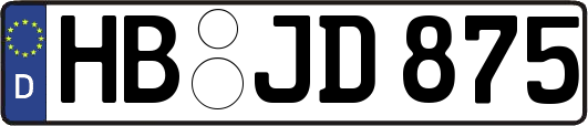HB-JD875