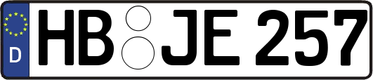 HB-JE257