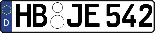 HB-JE542