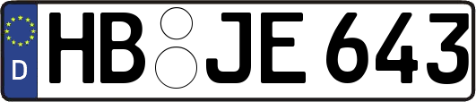 HB-JE643