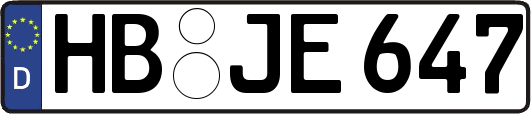 HB-JE647