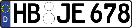 HB-JE678