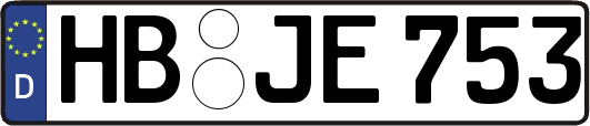HB-JE753
