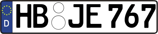 HB-JE767