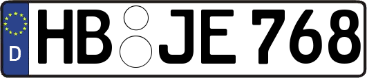 HB-JE768