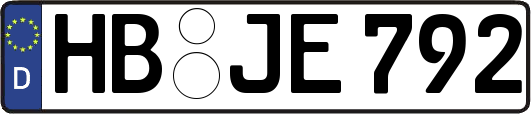 HB-JE792