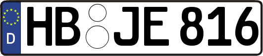 HB-JE816