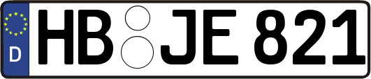 HB-JE821