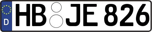 HB-JE826