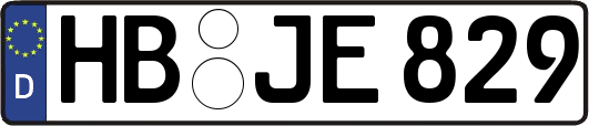 HB-JE829