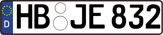 HB-JE832