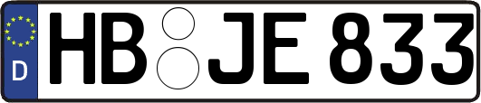 HB-JE833