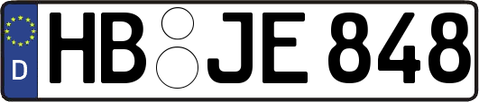 HB-JE848