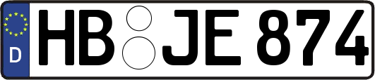 HB-JE874