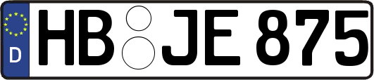 HB-JE875