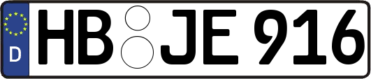 HB-JE916