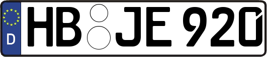 HB-JE920