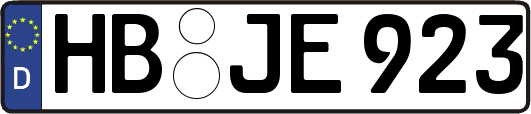 HB-JE923