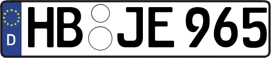 HB-JE965