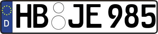 HB-JE985