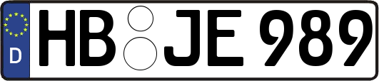 HB-JE989