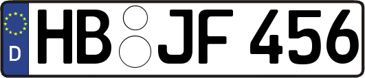 HB-JF456