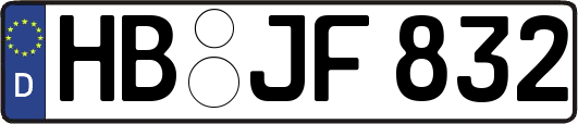 HB-JF832