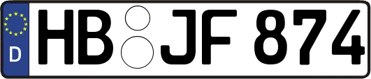 HB-JF874