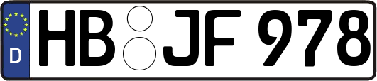 HB-JF978