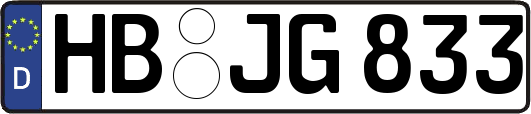 HB-JG833
