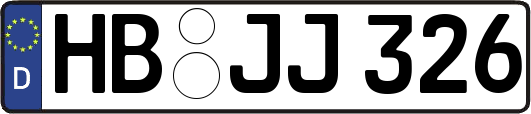 HB-JJ326