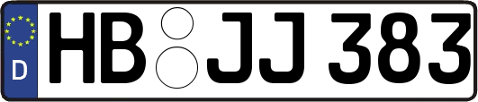 HB-JJ383