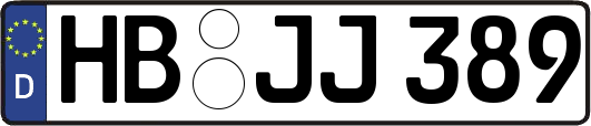 HB-JJ389