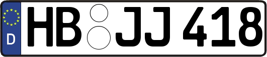 HB-JJ418
