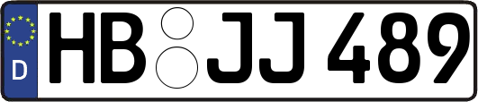 HB-JJ489