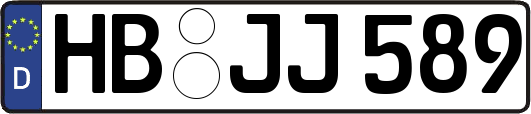 HB-JJ589