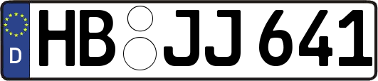 HB-JJ641