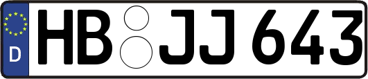 HB-JJ643